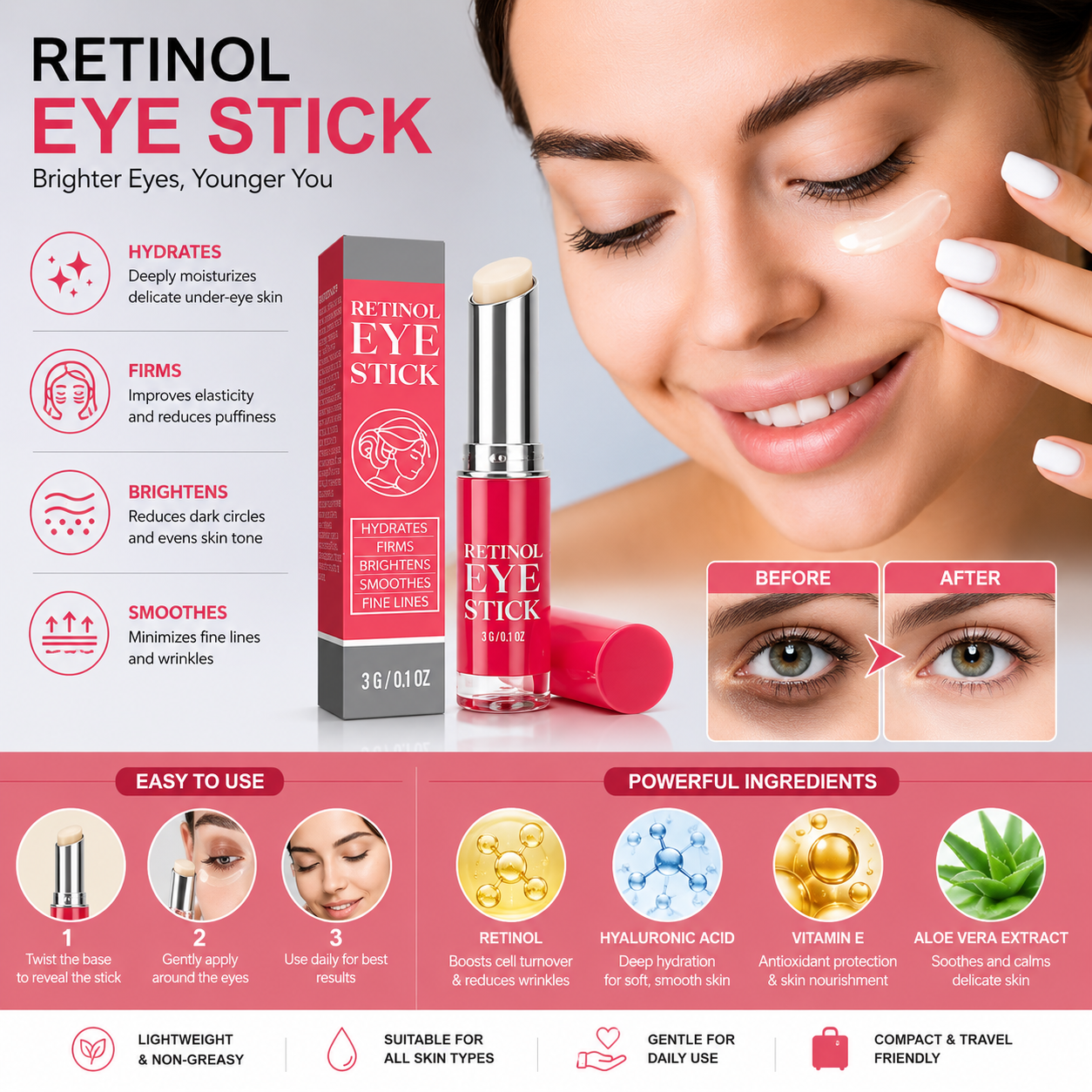 Retinol Eye Stick Balm
