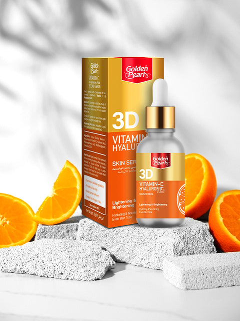 Golden Pearl - 3D Vitamin-C Hyaluronic Acid Skin Serum