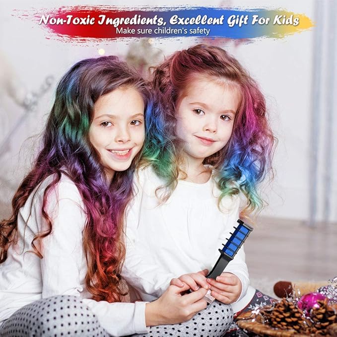 Colorful Hair Dye Comb (10 Pcs)