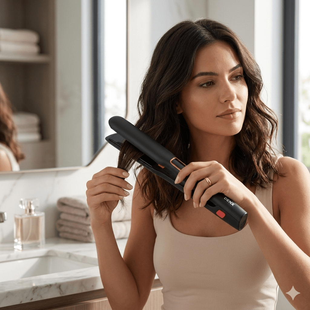 Denx - LCD Hair Straightener ©