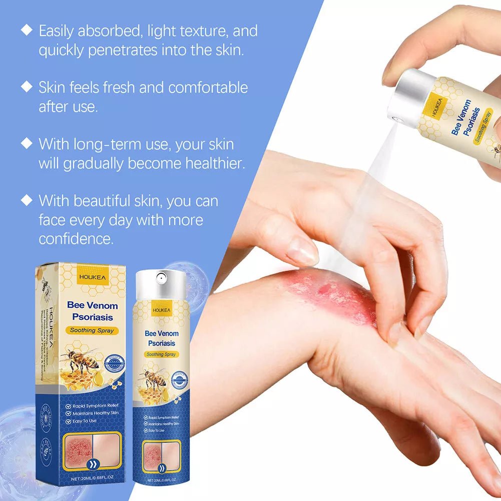HOUKEA - Bee Venom Psoriasis Soothing Spray