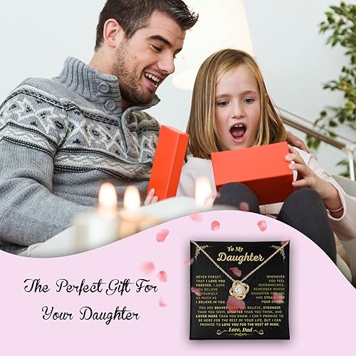 Necklace Gold Card Light Box