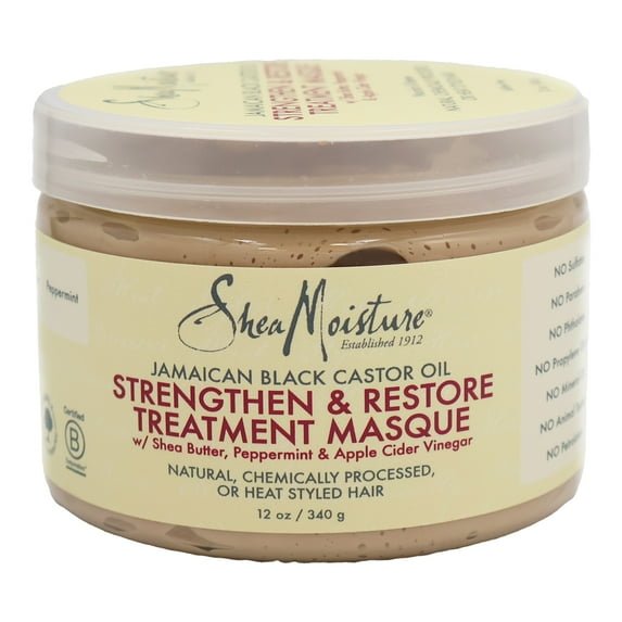 SheaMoisture - Jamaican Black Castor Oil Strengthen & Restore Treatment Masque
